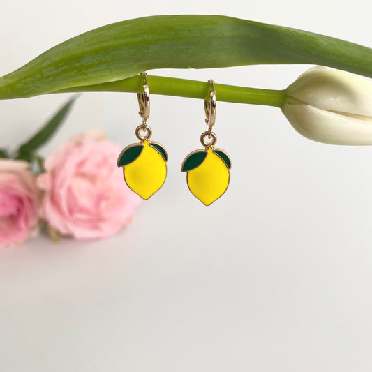 Lemon Earrings