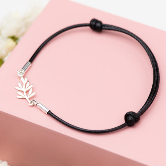 Adjustable Leaf Bracelet