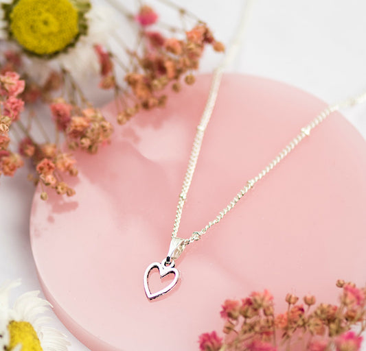 Silver Heart Necklace