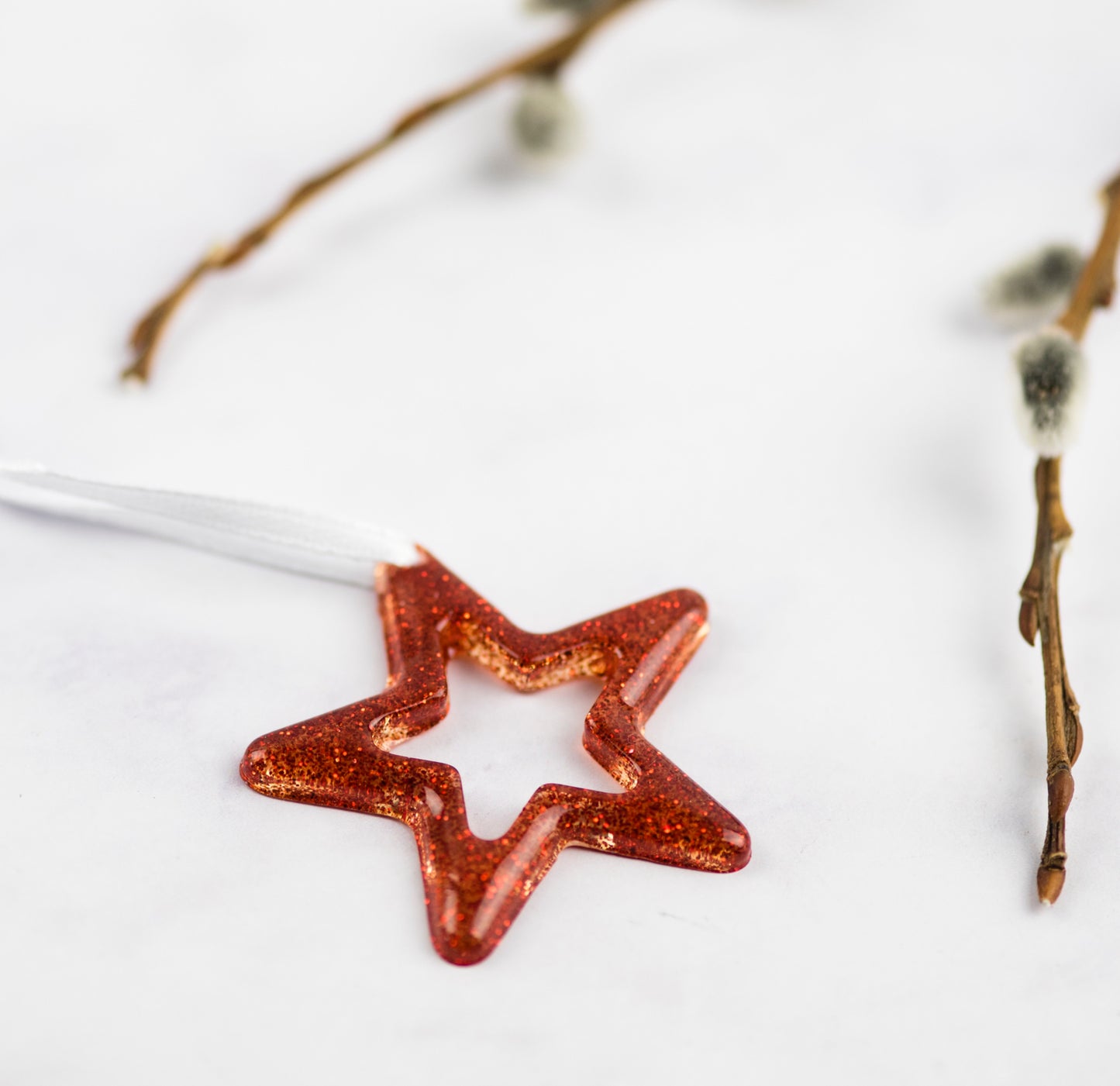 Red Star Christmas Tree Decoration